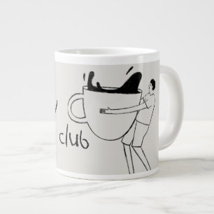 Grande Caneca de Café da Manhã Divertida