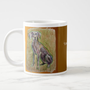 Grande Caneca de Café Dálmata