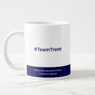 Grande Caneca de café de 20 oz #TeamTrent