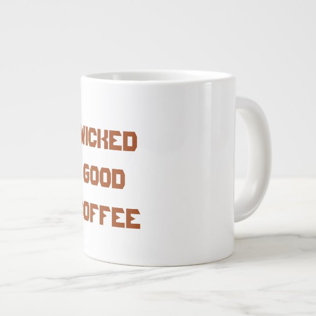 Grande Caneca de café de Boston (Frente Esquerda)