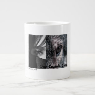 Grande Caneca de Café de Lobo Fofo – Presente para Amante