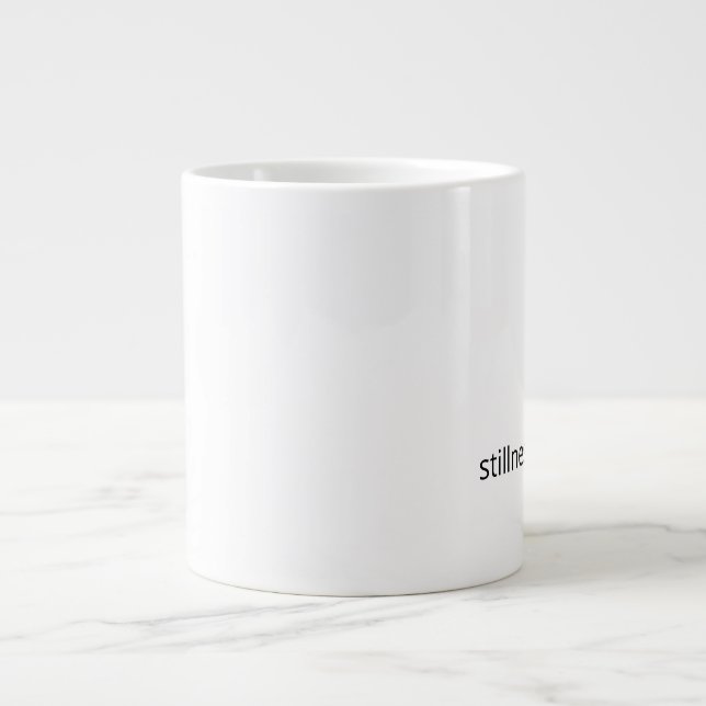 Grande Caneca de Café de Tranquilidade – Serenidade Permi (Frente)