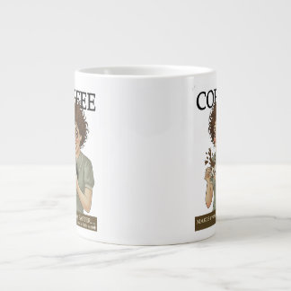 Grande Caneca de Café Divertida