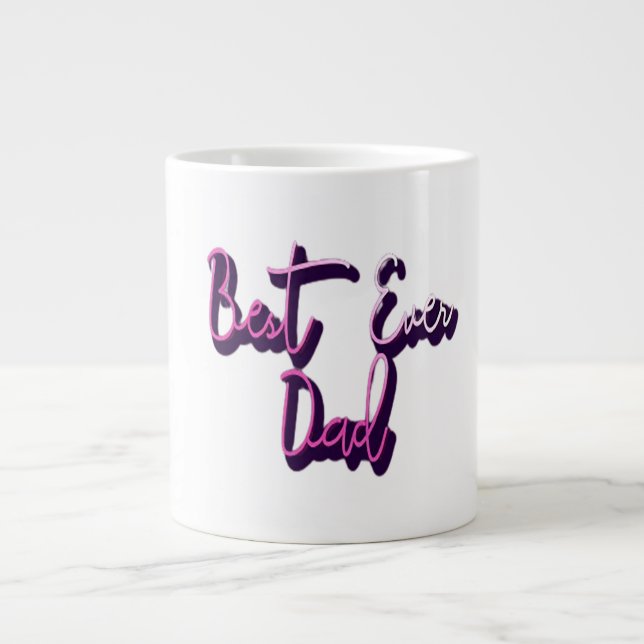 Grande Caneca de Café do Melhor Pai de Todos (Frente)