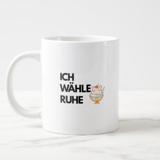Grande Caneca de Café 'Escolho a Calma' Combo