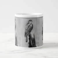 Caneca de café Falcão, ave de rapina