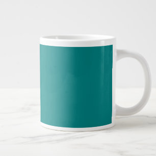 Grande Caneca de Café GIANT Verde Azulado