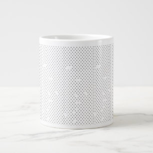Grande Caneca de Café Jumbo   Design Minimalista Ponto Pr