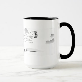 Grande caneca de café - Kitesurfing