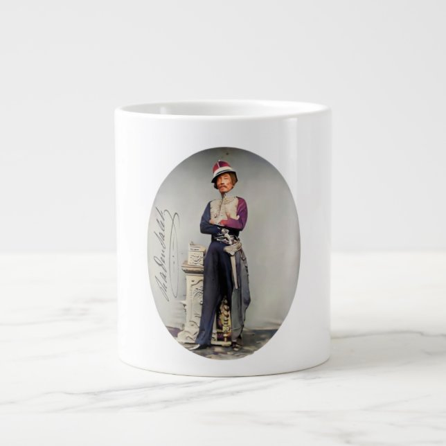 Grande Caneca de Café Oficial Raden Saleh® (Frente)