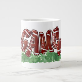 Grande Caneca de café para dia de jogo de futebol america