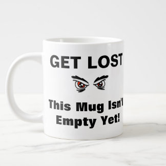 Grande Caneca de Café Perde-te