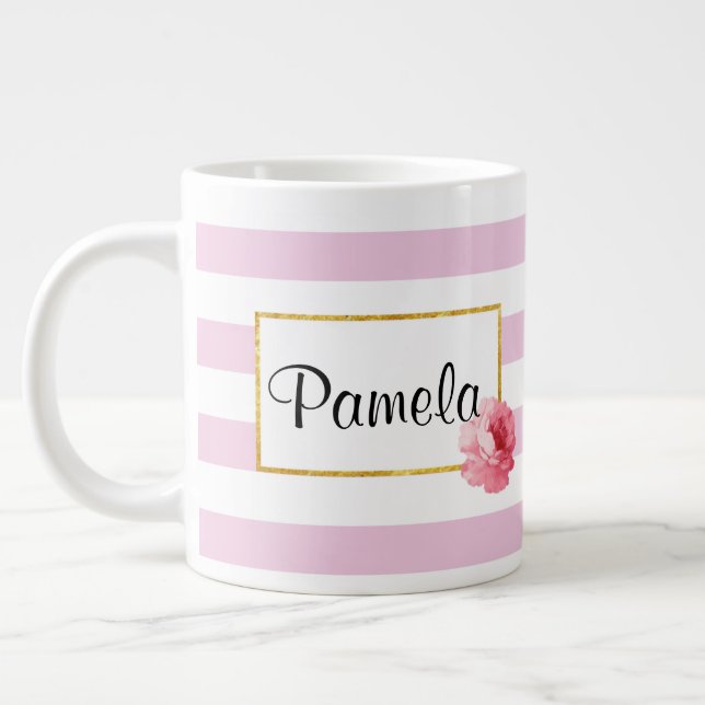 Grande Caneca de café personalizada (Esquerda)