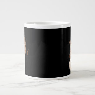 Grande Caneca de Café Personalizada com Gato Fofinho Espi
