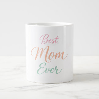 Grande Caneca de Café Personalizada Melhor Mãe do Mundo