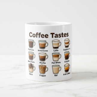Grande Caneca de Especialidade de Sabor de Café