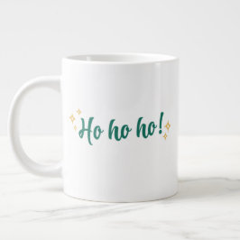 Grande Caneca de Natal Aconchegante – Café e Cacau das Fe