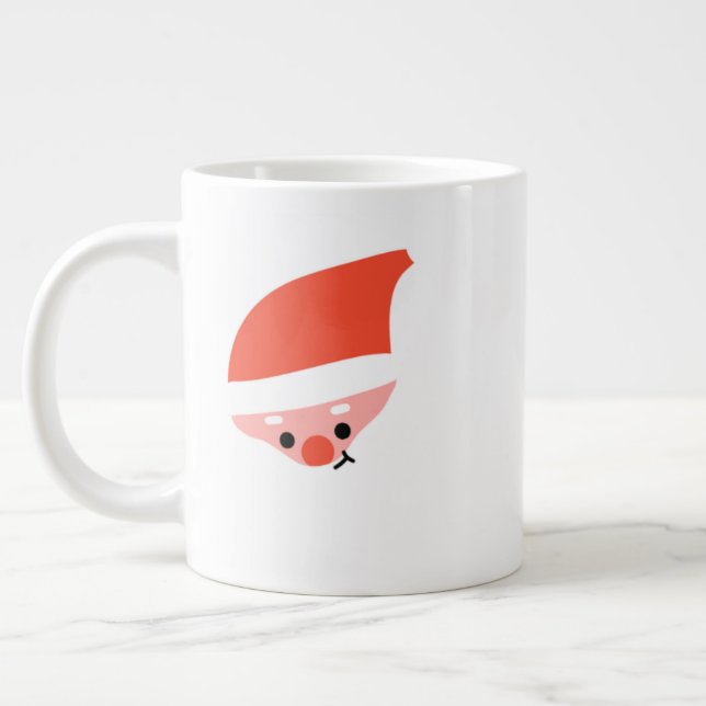Grande Caneca de Natal do Papai Noel – Cacau e Café de Fé (Esquerda)