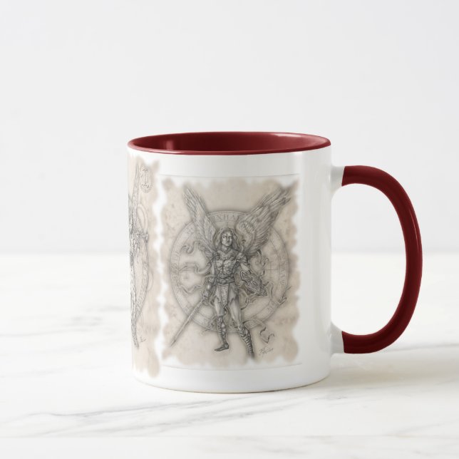 Grande caneca dos arcanjos (Direita)