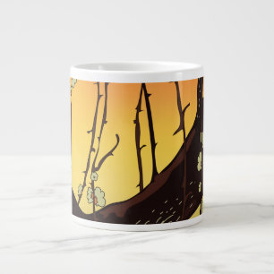 Grande Caneca Gigante de Café do Japão