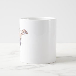 Grande Caneca Greyhound – Caneca de Café Mãe de Cachorro
