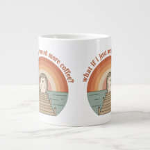 Caneca Manhã de Café com Chamada Engraçada de Ouri
