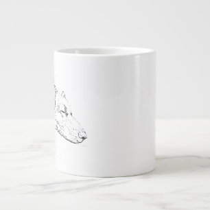 Grande Caneca Pastor Alemão, Café Mãe de Cachorro Persona
