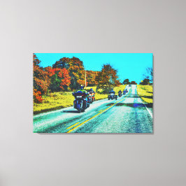 Grande Canvas de motocicletas