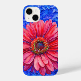 Grande Capa de telefone de Arte Vermelha Gerbera D
