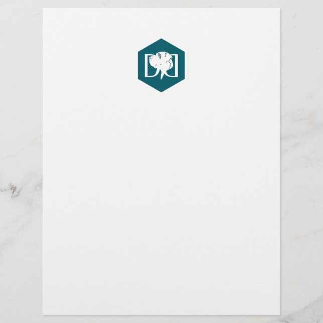Grande Carta com Cabeçalho do Dane ID DD (Frente)