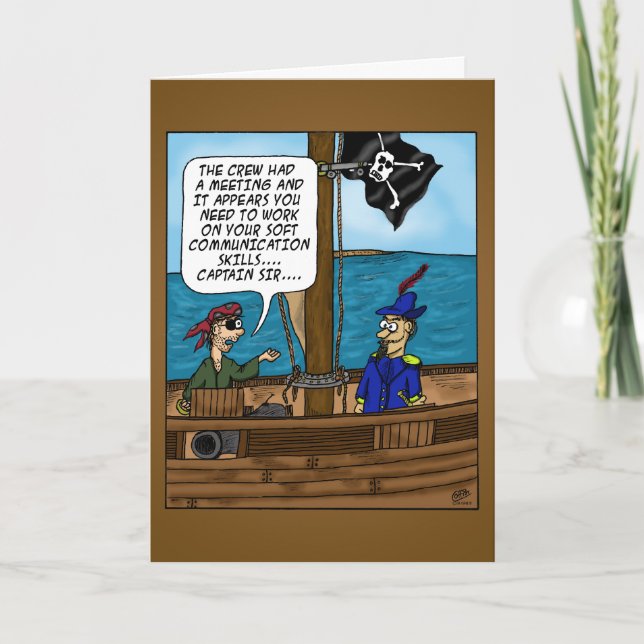 Grande cartão do chefe (Frente)