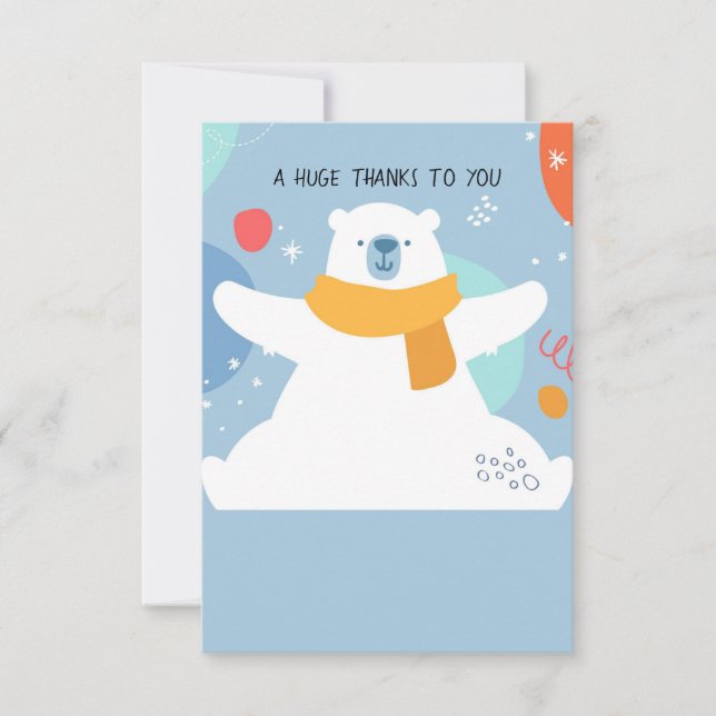 Grande Cartões de agradecimentos (Frente)