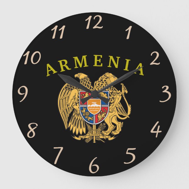 Grande Casaco da Armênia do Relógio de Armas (Frente)