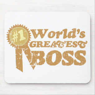 Grande chefe Mousepad da fita retro
