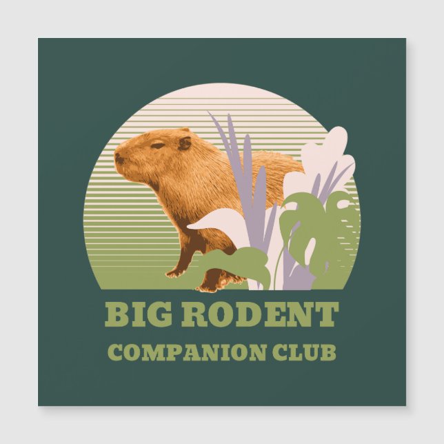 Grande Clube de Companheiros de Capivara (Frente)