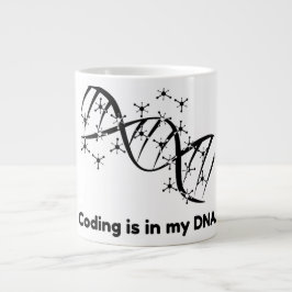 Grande Codificação está no meu DNA Caneca de Café Program