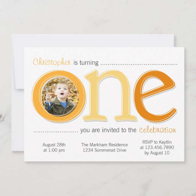 Grande com Cartão de Aniversário de Fotografia Cut (Frente)