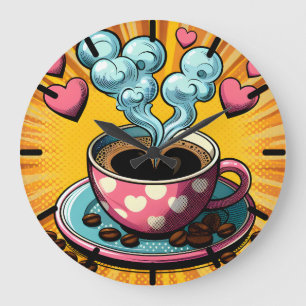 Grande Compro Café Lover Café ou Relógio Café