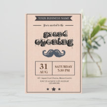 Grande convite de abertura do Compro Barber