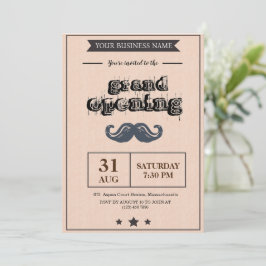 Grande convite de abertura do Compro Barber