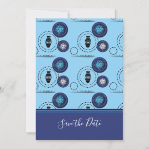 Grande Convite para Tecido Africano de Impressão 