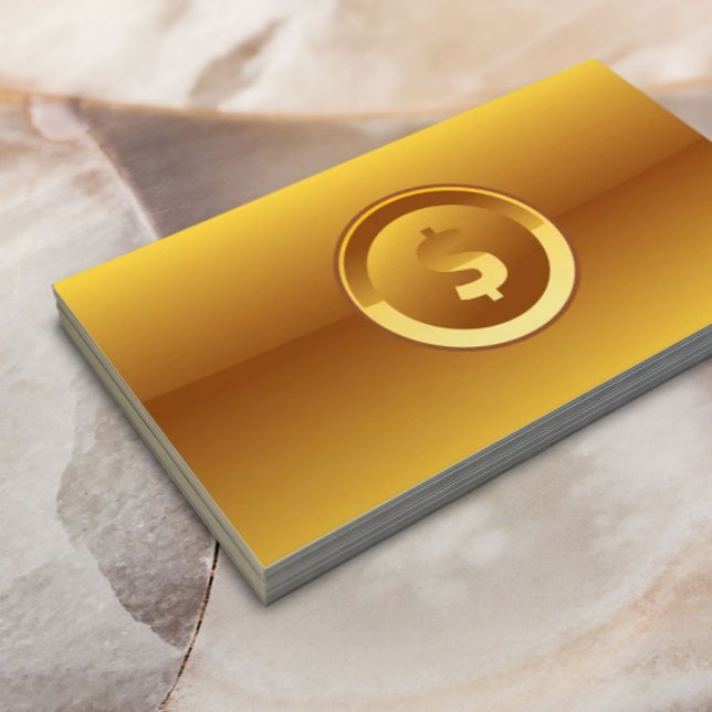 Grande Dólar - Sinal Contabilístico - Cartão de vi (Criador carregado)