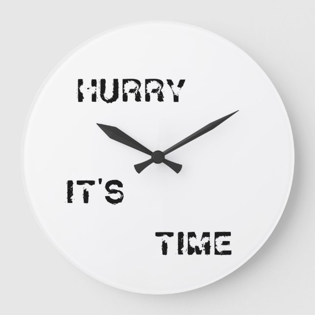GRANDE É HURRY, É HORA DO RELÓGIO (Frente)