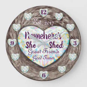 Grande Ela Deu Um Relógio De Pele Marrom De Ouros! Reló