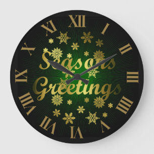 Grande Elegante Seasons saúda relógio de Natal