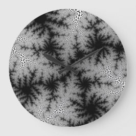 Grande Espectro de Fumaça Preta Personalizado Relógio de 