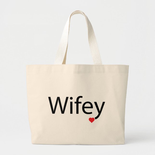 Grande Esposa - Bolsa Jumbo Tote (Frente)