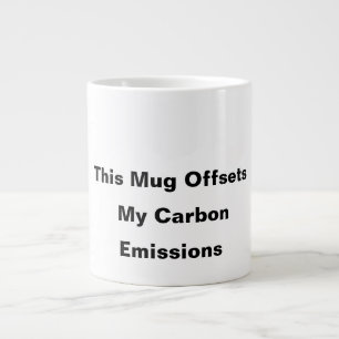 Grande Esta Caneca Compensa Minha Caneca De Café De Emiss