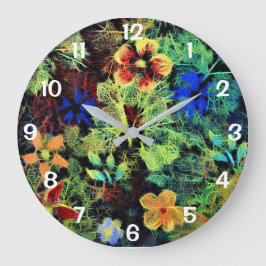 Grande Está no relógio redondo das cores