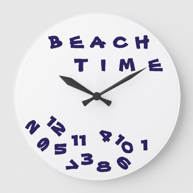 GRANDE "ESTAMOS NA ***HORA DE PRAIA*** COM ESTE RELÓGIO L (Frente)